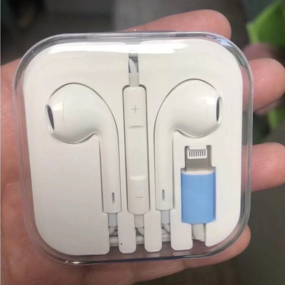 ✅Lightning EarPods In-Ear Headphones iPhone 7 8 Plus X 11 12 Pro